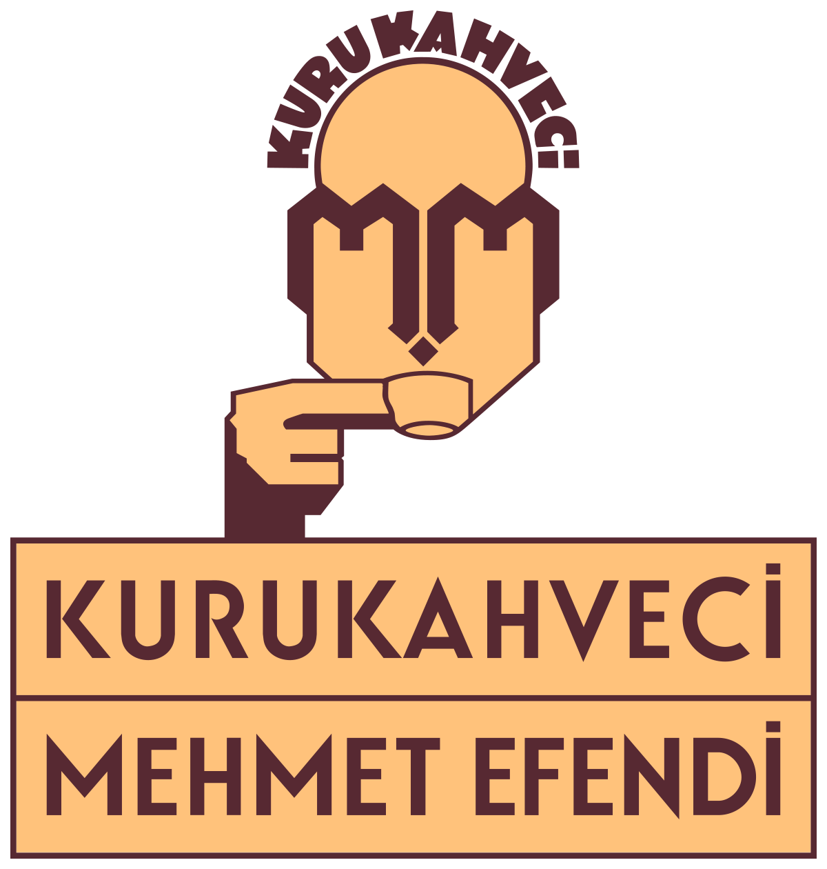 Kurukahveci Mehmet Efendi logosu