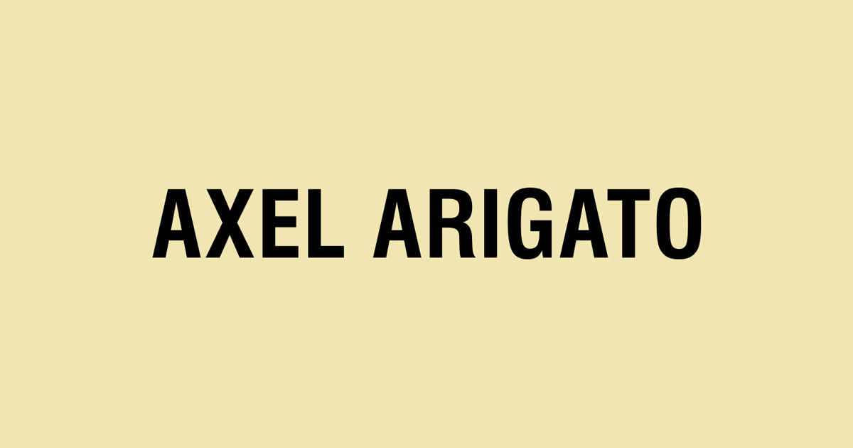 AXEL ARIGATO logosu